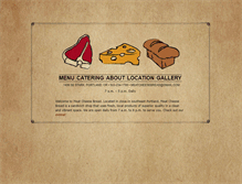 Tablet Screenshot of meatcheesebread.com